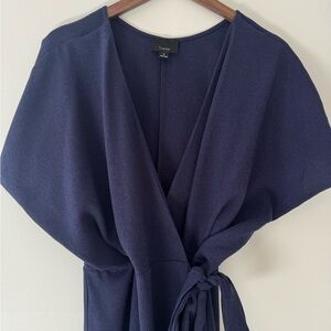 Lumiere Navy Midi Dress